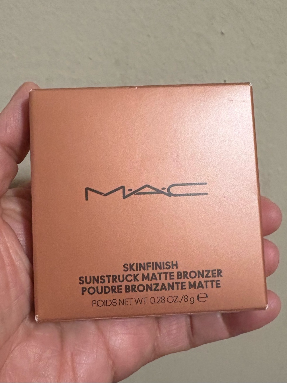 MAC Skinfinish Sunstruck Matte Bronzer -LIGHT GOLDEN Brand New Never Used.